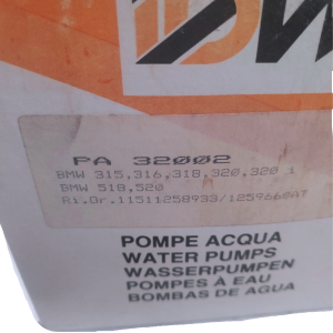 BOMBAS DE AGUA BMW