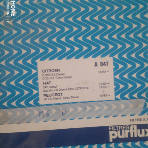 FILTRO AIRE PURFLUX