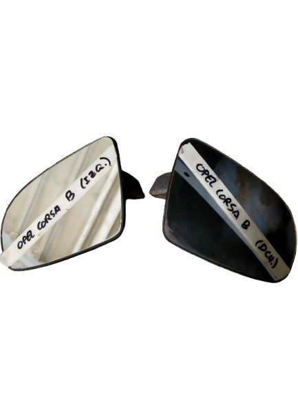 CRISTAL ESPEJO RETROVISOR OPEL CORSA B IZQUIERDO Y DERECHO