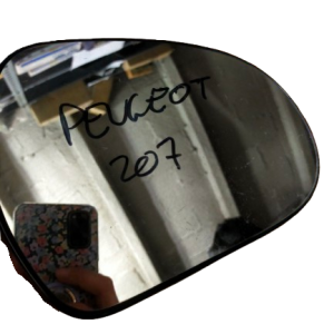 CRISTAL RETROVISOR PEUGEOT 207